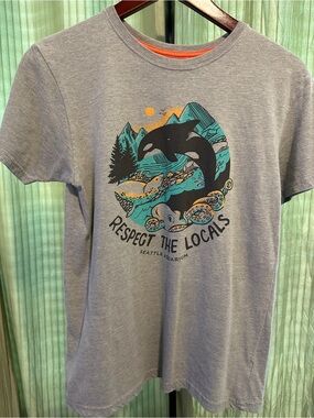 Respect The Locals Graphic Tee - Seattle Aquarium